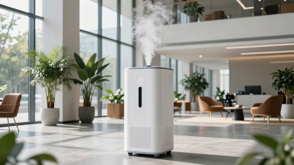 large room humidification factors