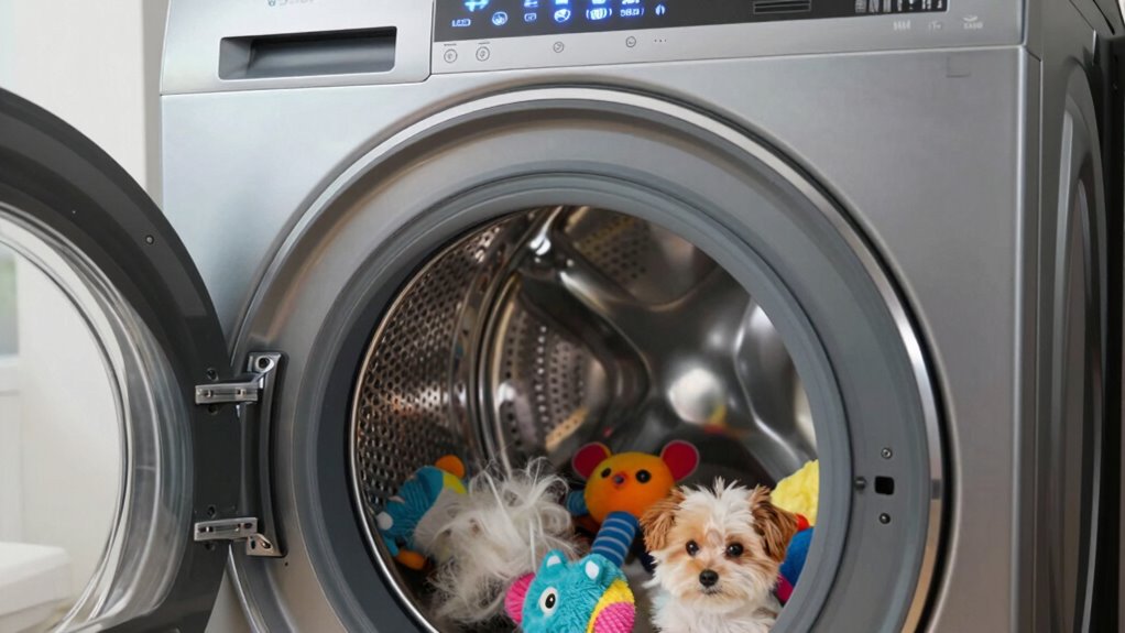 pet hair wash features