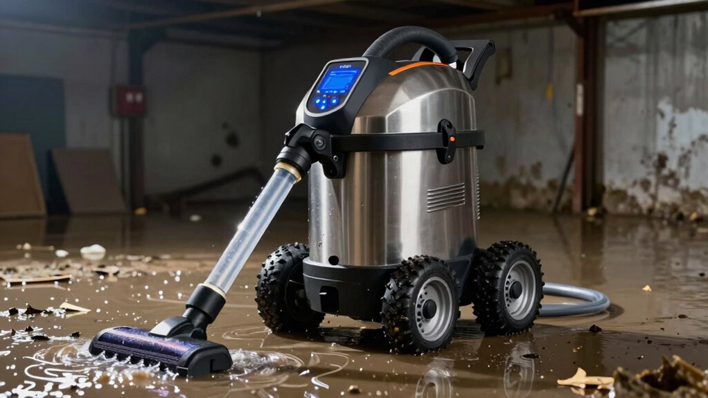 powerful durable flood vacuum