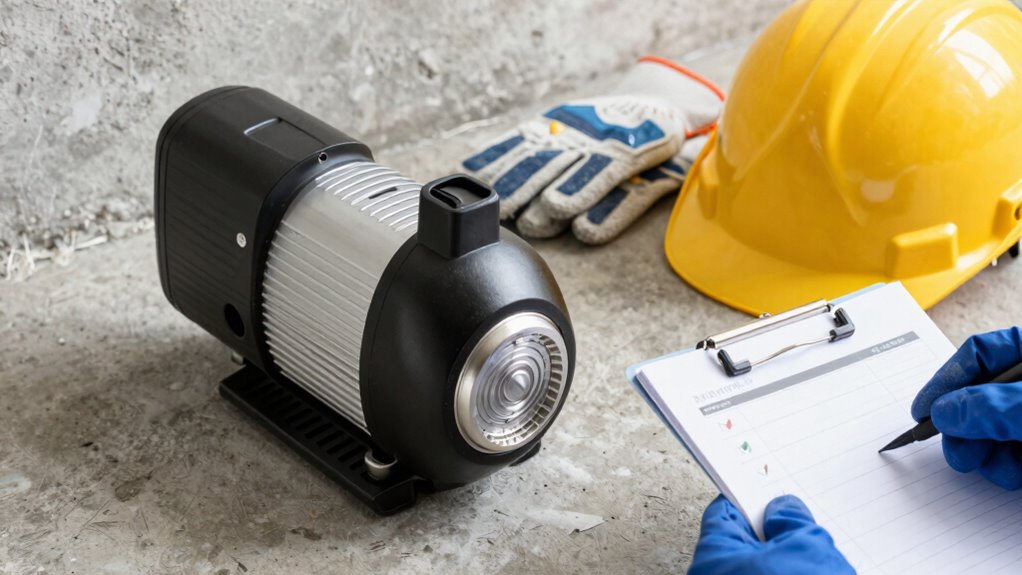 pump safety inspection checklist