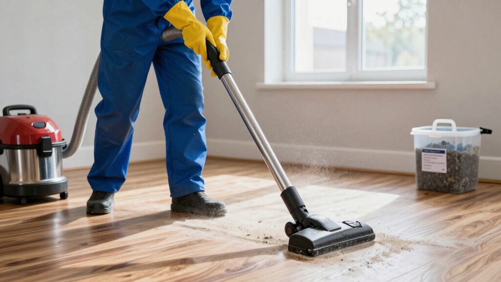 safe lead dust vacuuming
