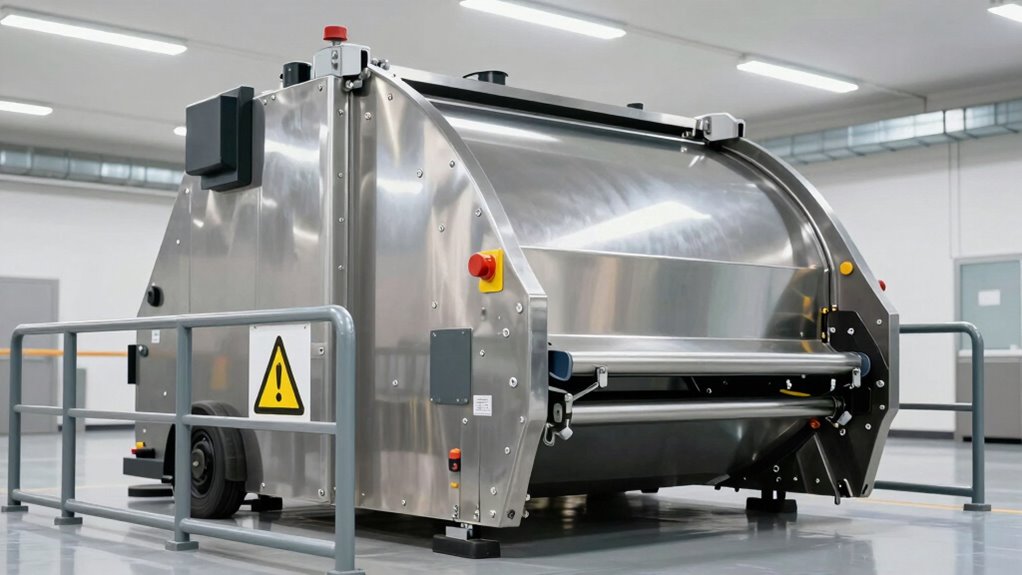 safe trash compactor usage