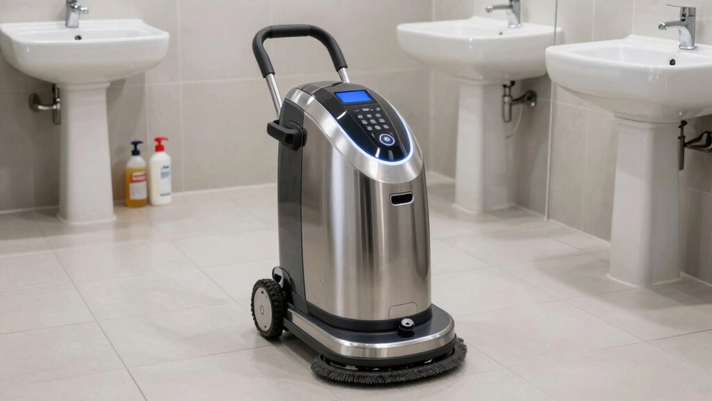 small restroom cleaning essentials