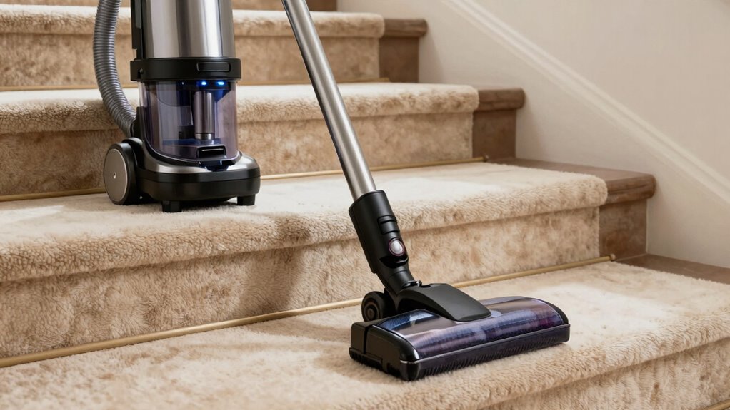 stair cleaning features