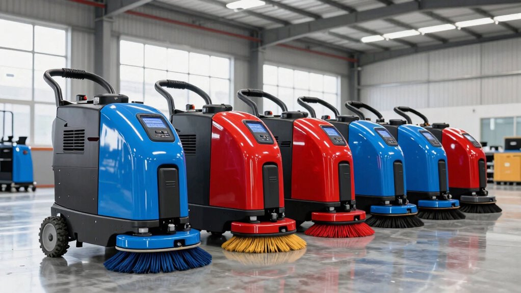 top 20 inch battery floor scrubbers