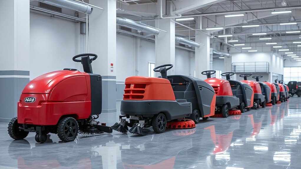 top battery sweeper scrubber picks