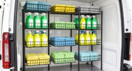 top cargo van shelving