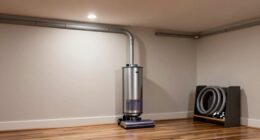 top central vacuum picks