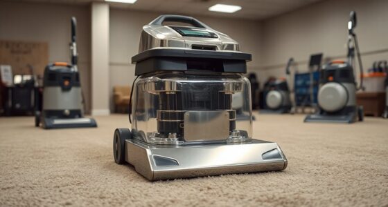 top dual motor carpet extractors