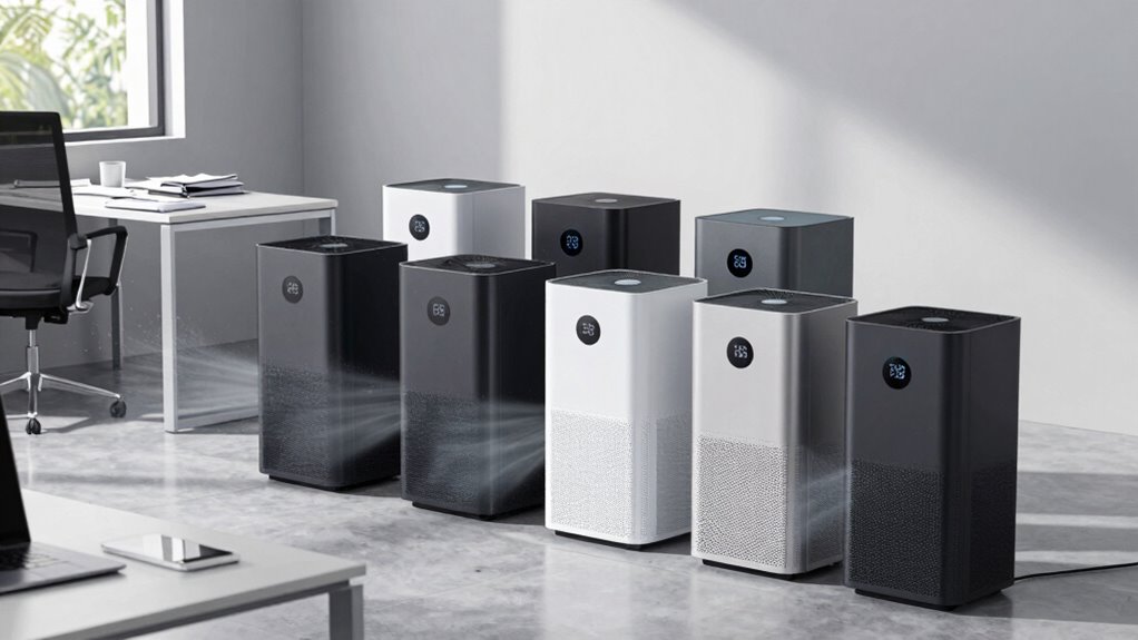 top dust filtering office purifiers