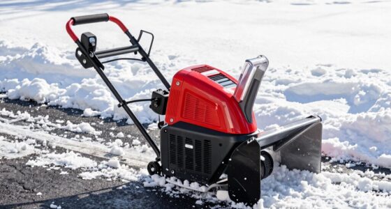 top electric snow blowers