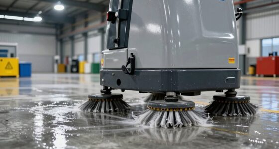 top heavy duty floor scrubbers