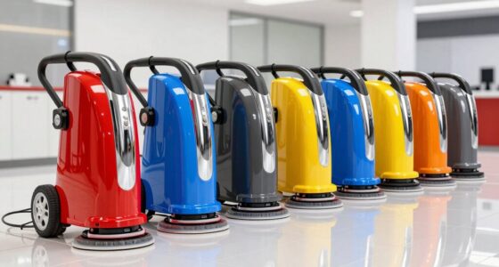 top high speed floor burnishers