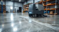 top industrial floor scrubbing machines