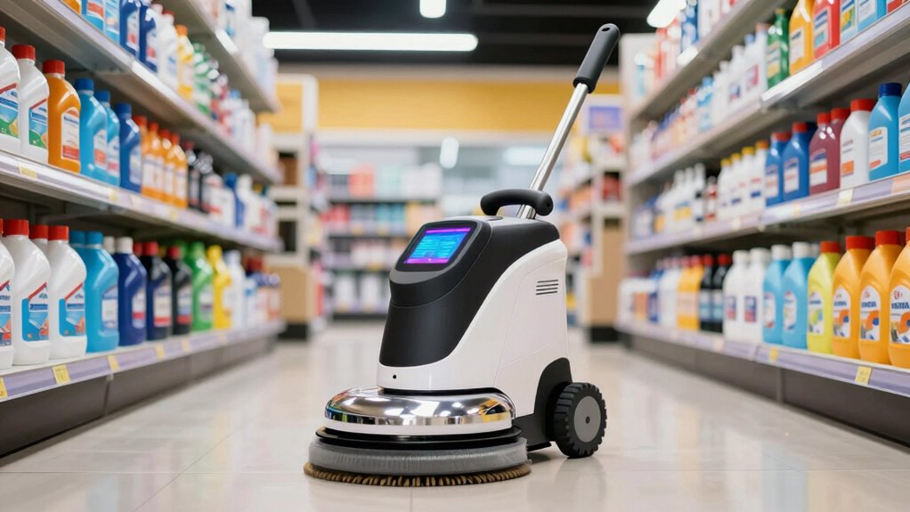 top low speed floor buffers