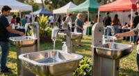 top portable event handwash stations