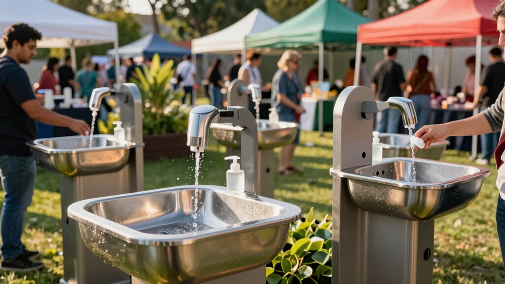 top portable event handwash stations
