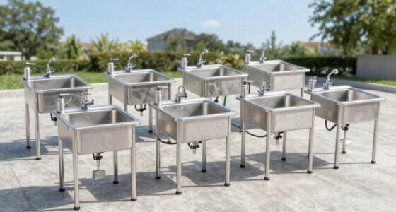 top portable washer sinks