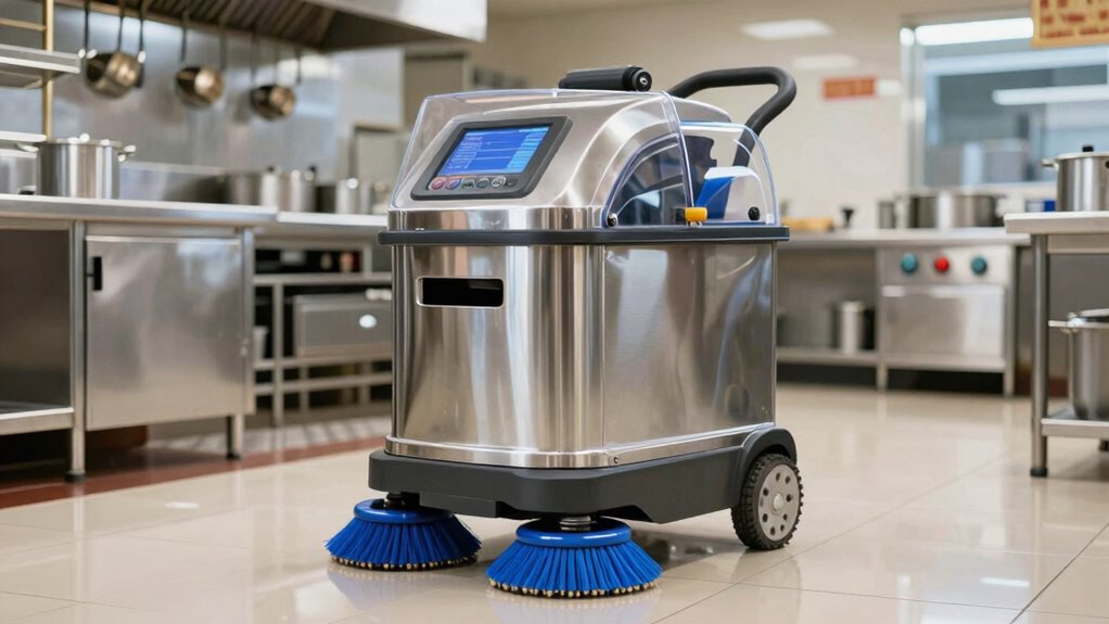 top restaurant floor scrubbing machines