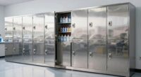 top steel chemical cabinets