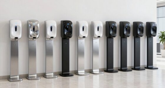 top touchless sanitizer dispenser stands