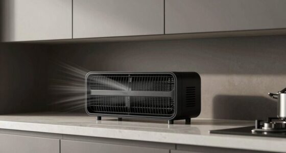 top under cabinet air movers