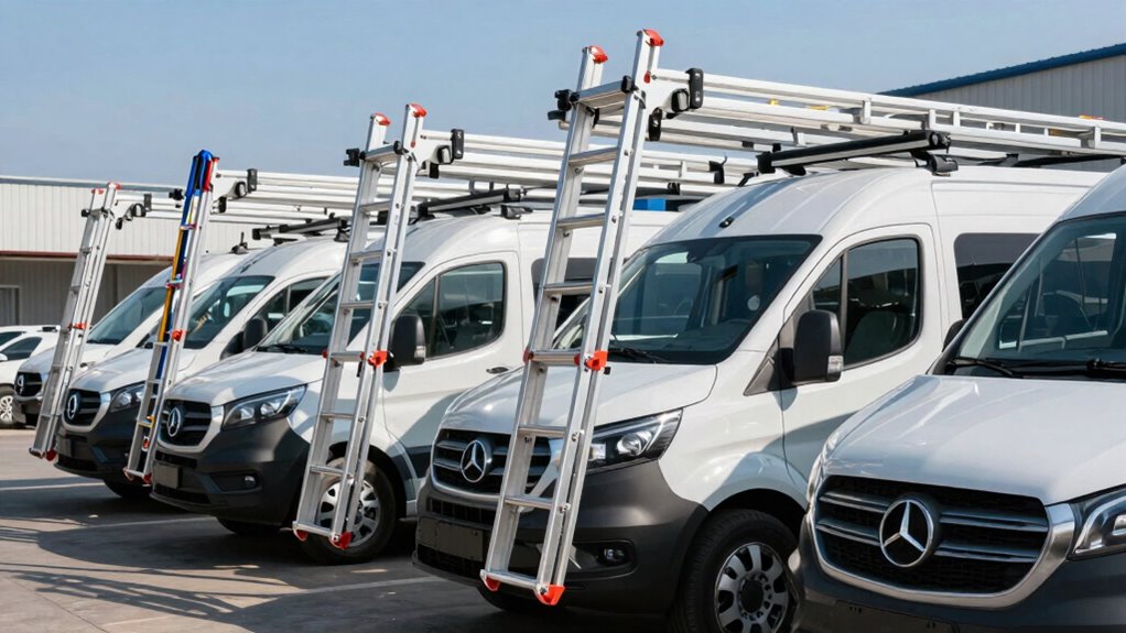 top van ladder rack options