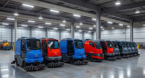 top warehouse cleaning machines