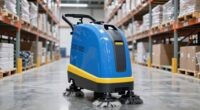 top warehouse floor scrubbers