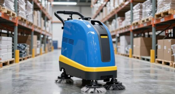 top warehouse floor scrubbers