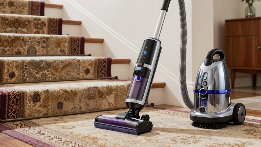 vacuum features for cleaning