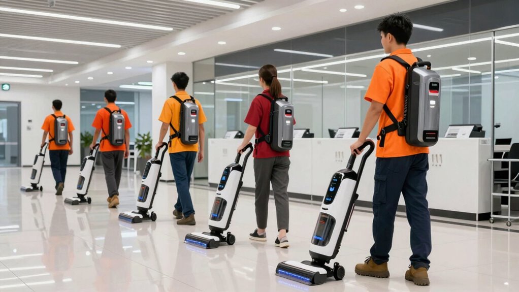 vacuum features for cleaning