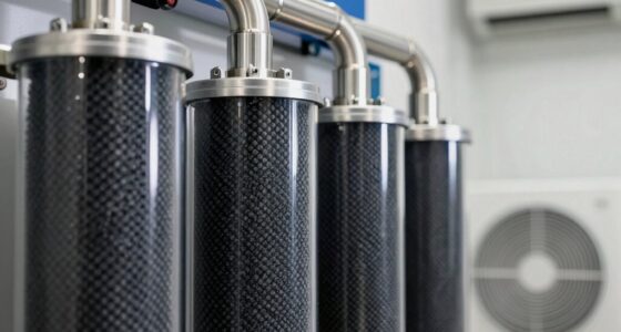 absorbing airborne contaminants