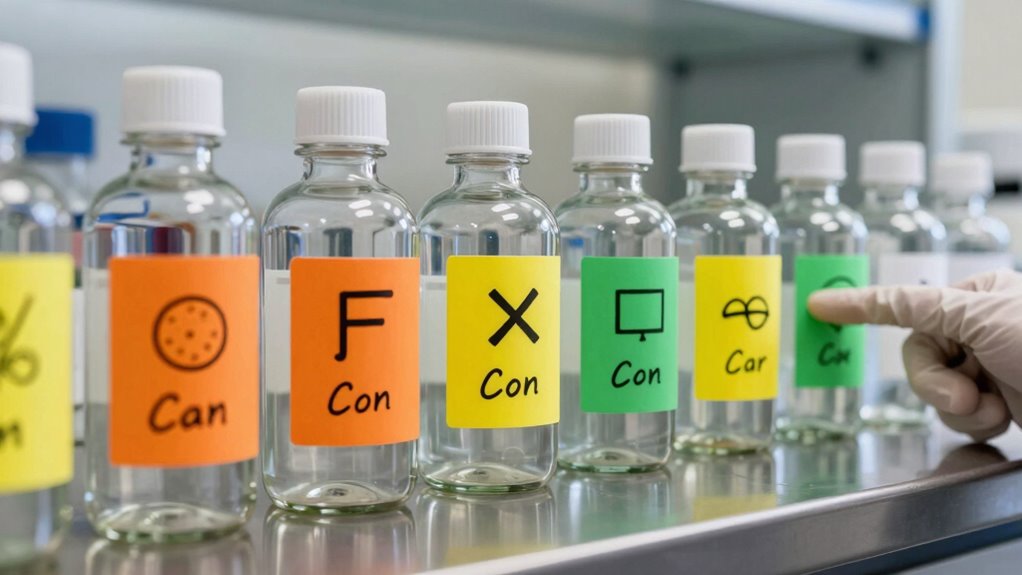accurate durable chemical labeling
