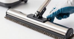 adjust squeegee for cleaning