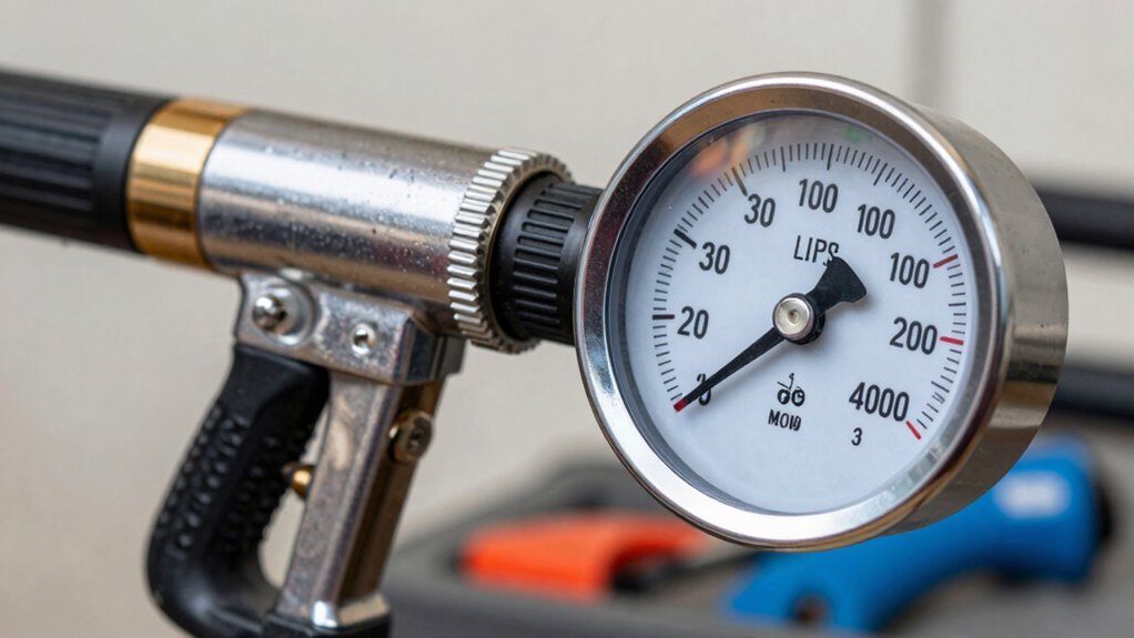 choose appropriate pressure levels