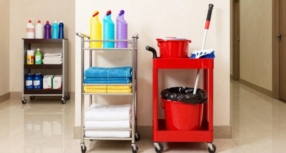 choosing the right cleaning cart