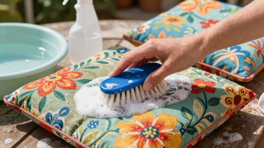 clean cushions eliminate odors