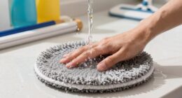 clean pads regularly for durability