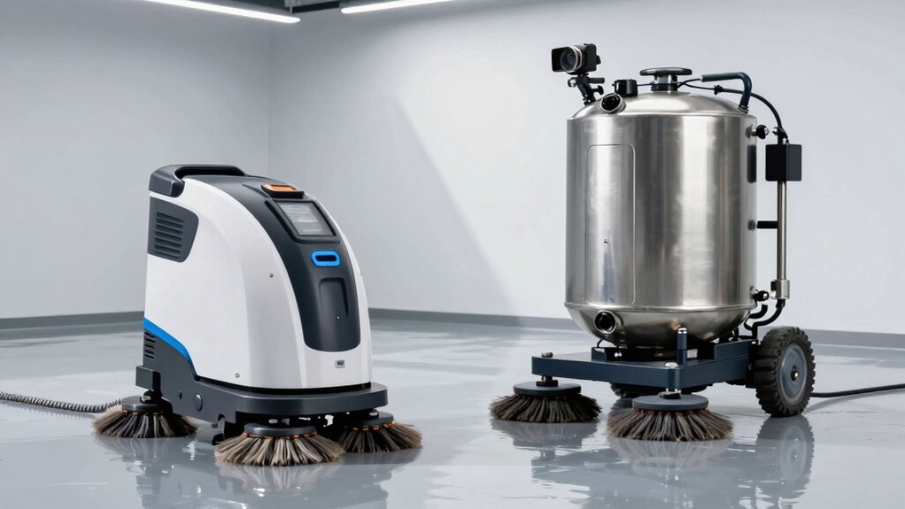 cleaning equipment comparison analysis