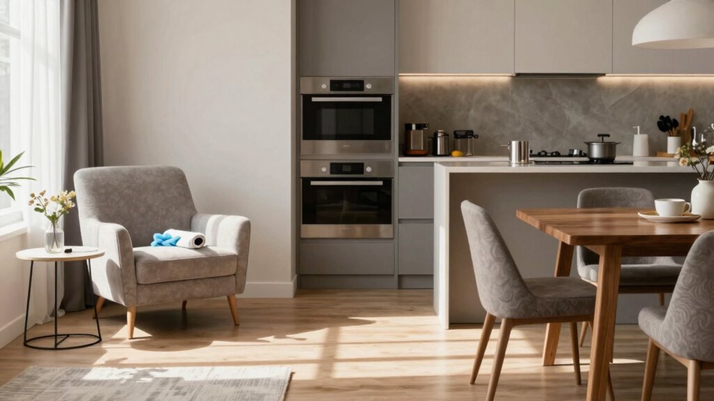 cleaning frequency depends on use