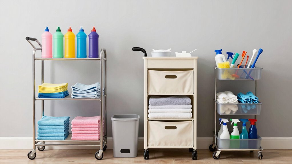 customizable cleaning cart solutions
