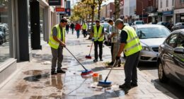 daytime cleaning efficiency