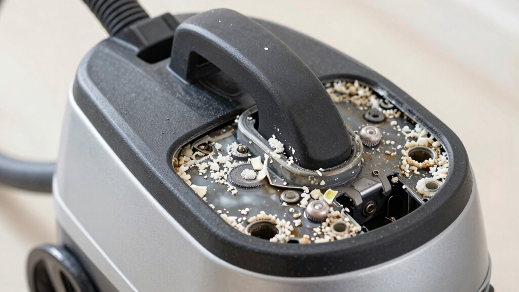 descaling steam cleaner regularly