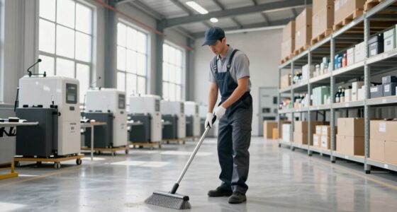 dust free warehouse cleaning