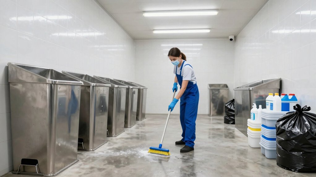 effective trash room maintenance