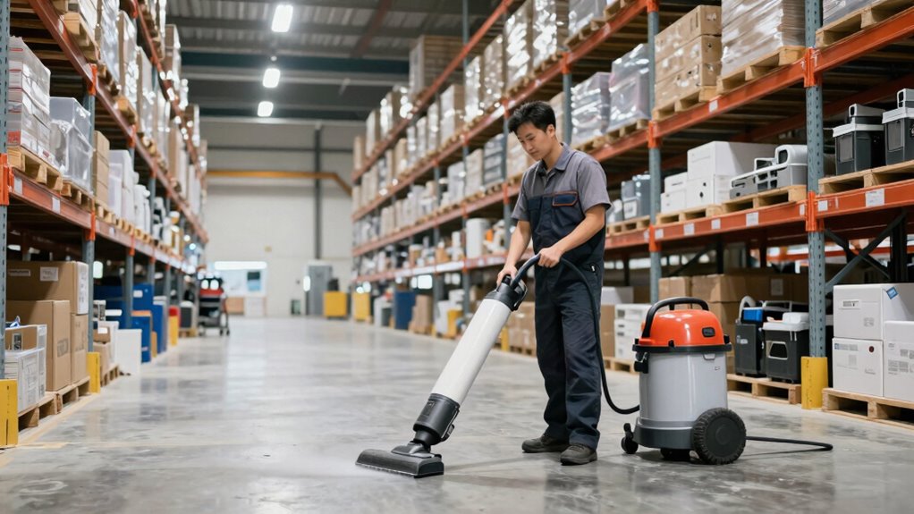 effective warehouse dust management
