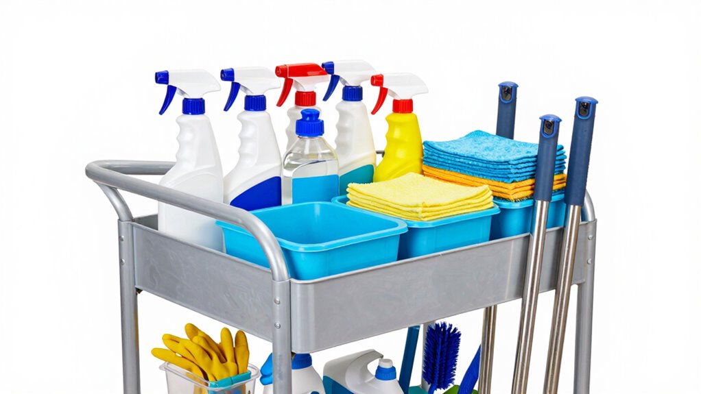 efficient janitorial supply organization