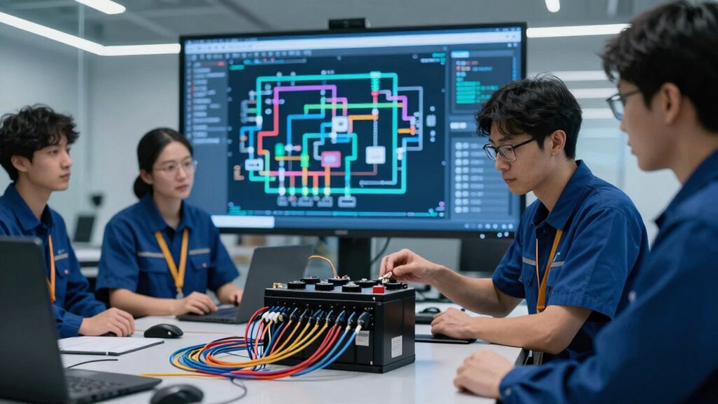 efficient routes optimize battery use