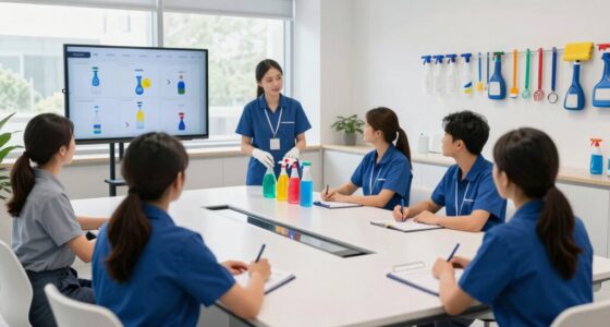 enhancing cleaning staff orientation